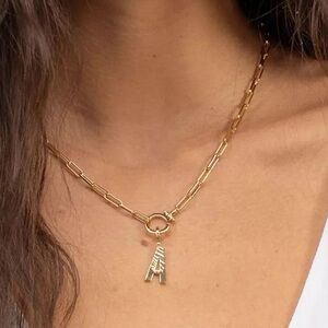 Gorjana Parker ‘A’ charm